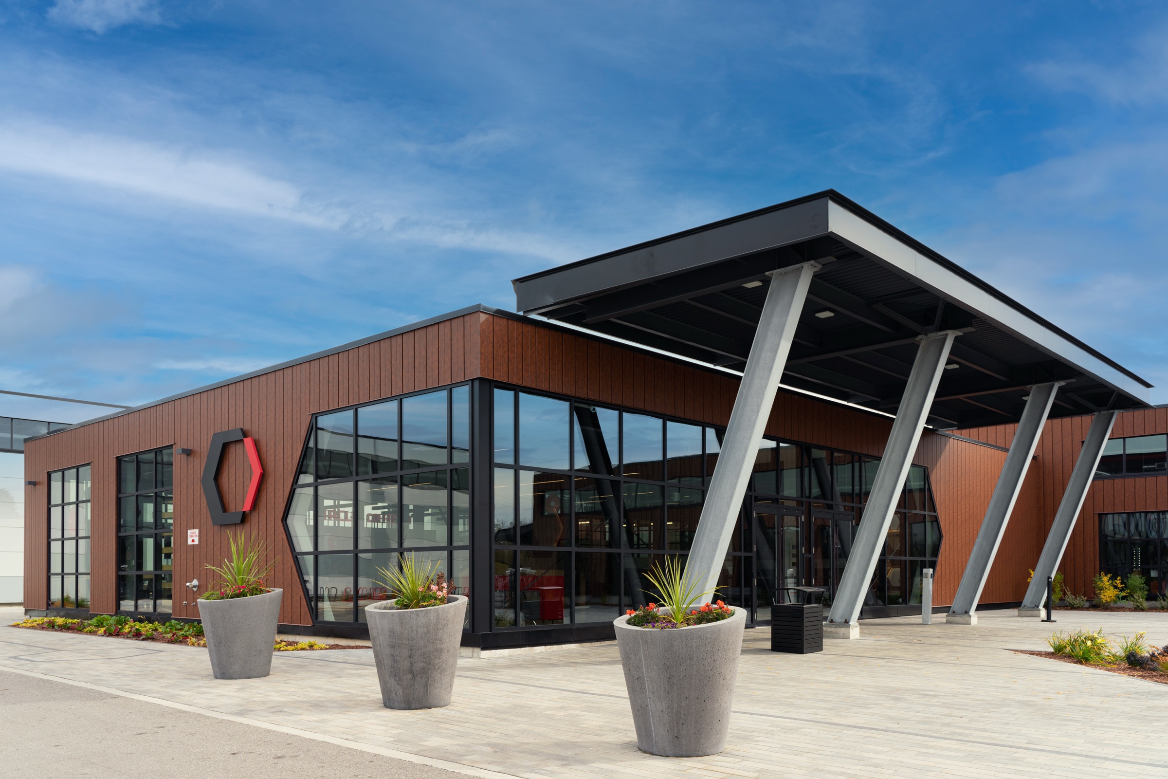 Catalyst137 exterior facade along the Iron Horse Trail